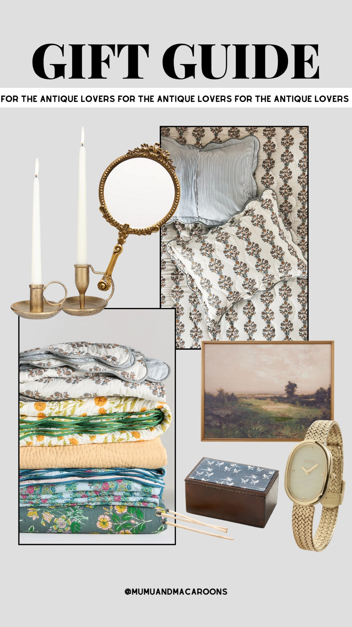 gift guide (for antique lovers)

#LTKHoliday #LTKHome #LTKGiftGuide