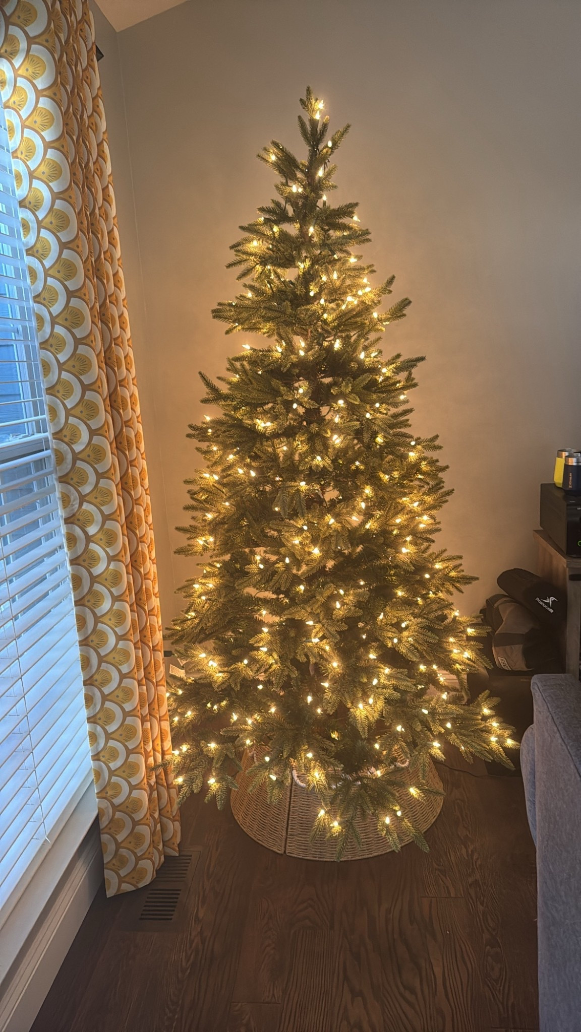 Love my Balsam Hill Tree! 6.5 is the perfect height! And peep the new scalloped tree collar. 

#LTKSeasonal #LTKHoliday #LTKSaleAlert