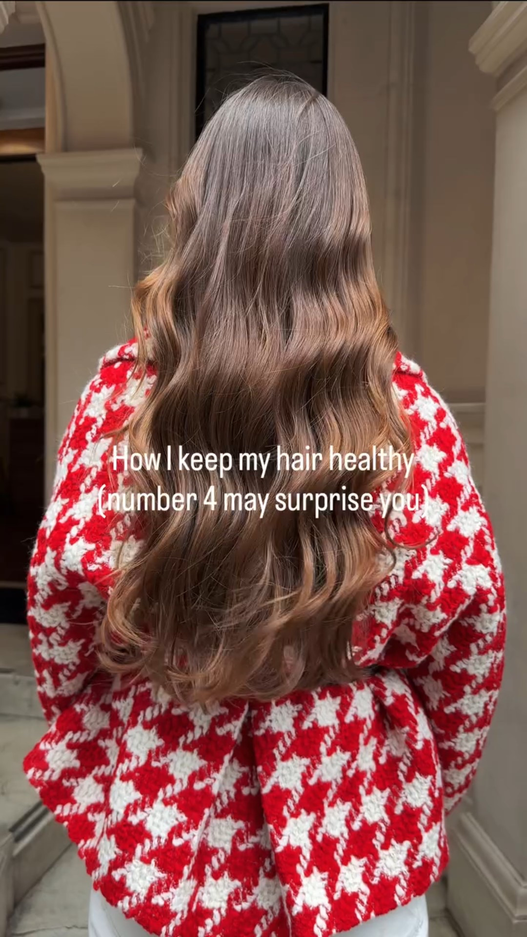 This is how I’ve been keeping my hair healthy:
1. I have never dyed my hair, which surely must have helped. I have had many temptations over the years, but have opted out and I am grateful to myself for staying strong🤭

2. I have my showers in the evenings, which means I can let my hair air dry as I am not in a rush to go anywhere. Of course if on an odd occasion I am in a rush or getting ready for an event, I would use a hairdryer. 

3. I always use a shampoo and a conditioner - I find it helps reduce breakage when brushing it. I try to use more premium brands, but also find that some of the supermarket brands make my hair look lovely, too. The trick is that I never stick to the same shampoo and conditioner for over a couple of months. Rotating brands and shampoo types works best for me.

4. Controversial - I have always brushed my hair when it’s wet. It’s the only way I can detangle it. Detangling hair brushes are brilliant for that. 

5. I own lots of hair products other than shampoos and conditioners but I use them moderately and sparingly. Too much of a good thing can become overwhelming for my hair and affects its quality. I linked all products I use regularly here. 

6. My hair is naturally very straight and we always want something we don’t have, don’t we? So, I do love my hair curled sometimes. I try not to overdo with heated curling tools and whenever I use them, I use heat protect sprays.  I also try to use heatless curlers when I can (although those can be annoying🤭). 

Feel free to ask me any questions in the comments 🫶🏼