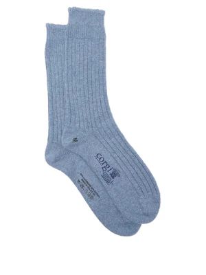 X Corgi ribbed cashmere-blend socks | E. Tautz | MATCHESFASHION UK | Matches (UK)