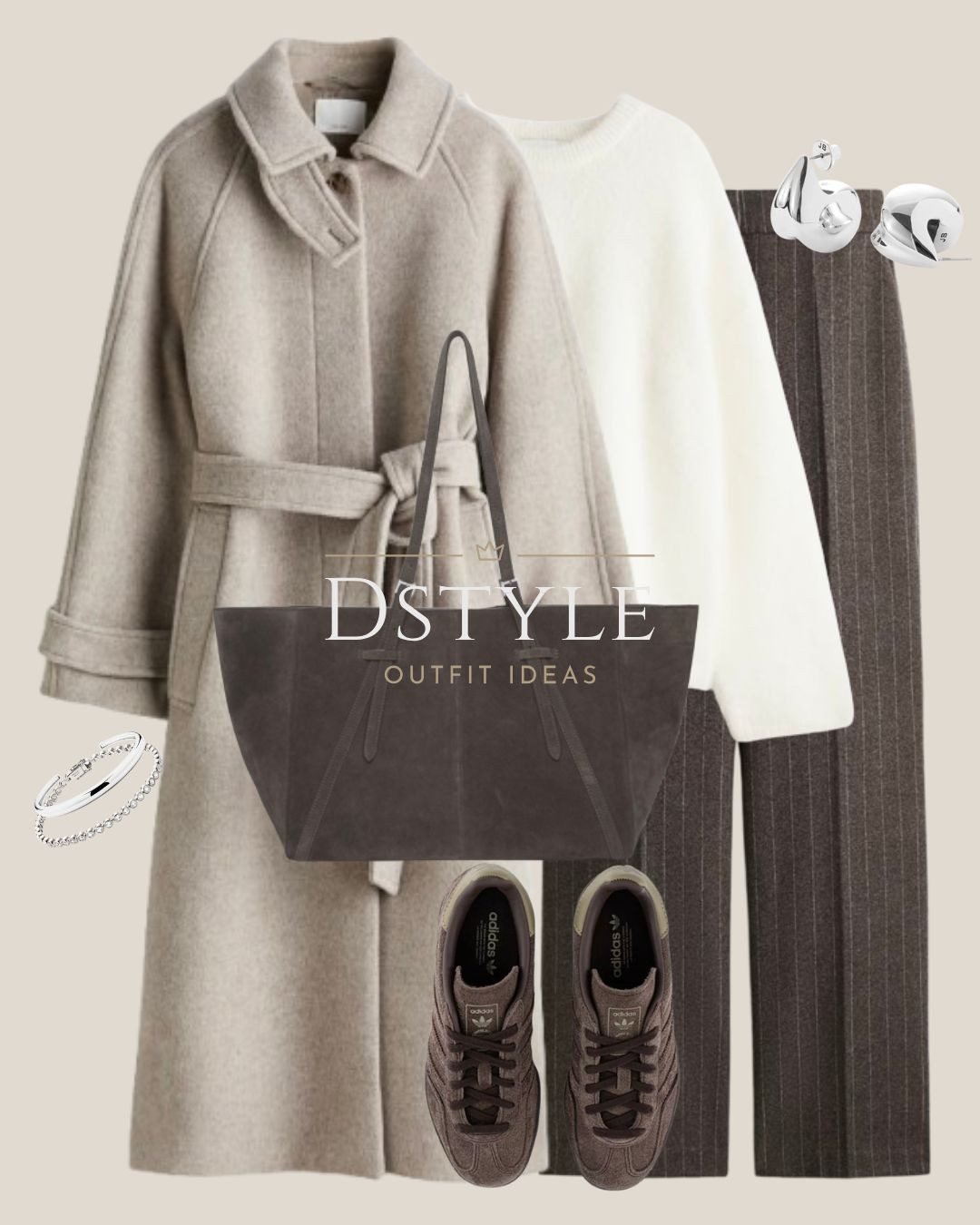 Cozy, Chic, and On Sale! 🤩

Mixing textures and formality is my favorite styling hack. This look pairs a soft, belted wool-blend coat and a cream knit sweater with pinstripe trousers and retro sneakers for that perfect elevated casual vibe. This weekend is the Black Friday sale—the coat and the knit are discounted!

Shop the full look and the BF steals below 🛍️ 

 #blackfridaysale #tailoredathleisure #winteroutfitinspo #pinstripetrousers #adidassneakers #elevatedcasual #capsulewardrobe #winterlayers #LTKCyberWeek #LTKootd #LTKWorkwear