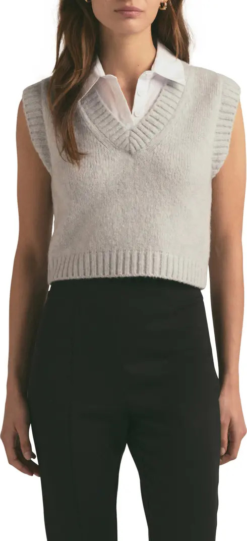 Favorite Daughter The Leigh Collar Sweater Vest | Nordstrom | Nordstrom