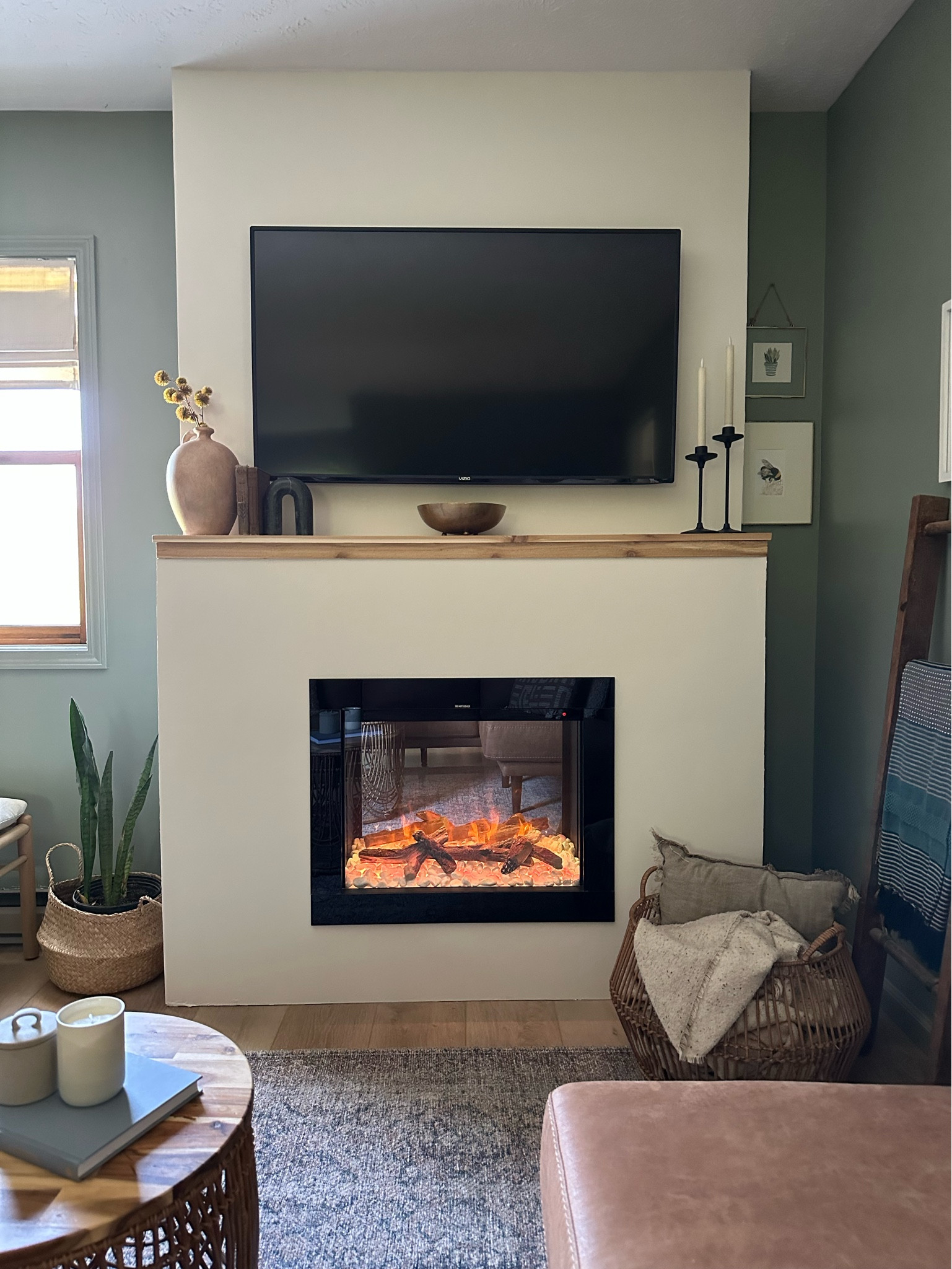 Fireplace decor styling

#LTKstyletip #LTKunder50 #LTKhome