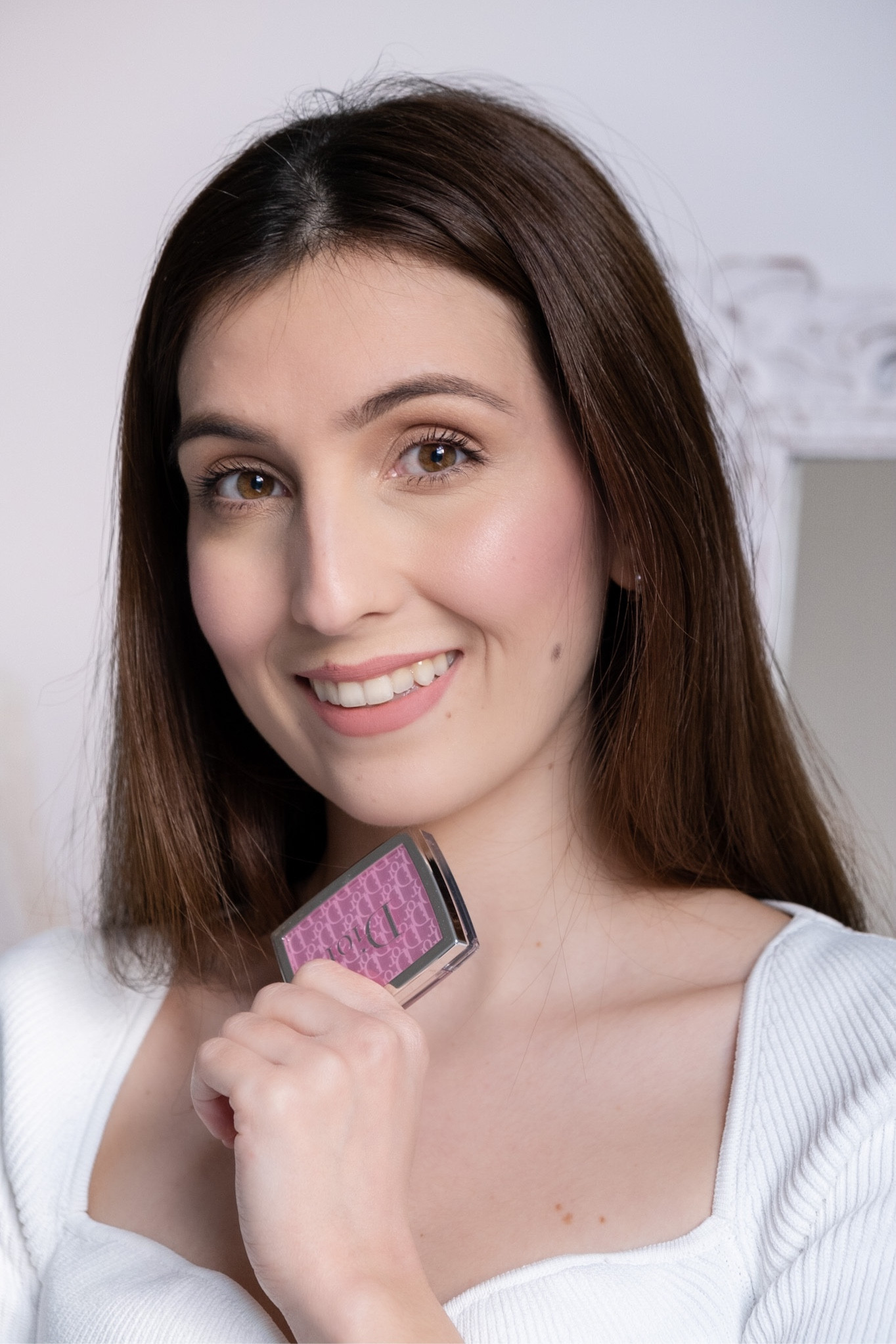 Till the end of the holiday season I will share with you all of my favourite products that I use constantly in case you are on the hunt for gifts for your loved ones.

Starting with one of my favourite blushes the Dior Rosy Glow in the shade pink. I know it looks very intense in the pan but it gives the most beautiful glowy rosy result. You can built the colour from a slight rosy look for the days you want to achieve the no-makeup makeup to full on pink cheeks!

What I like the most about it, is that it transforms after a while. It reacts with the moisture and the temperature of the skin and gives a customized rosy effect. Its texture is thin and soft with a satin finish. It feels silky in between the fingers and it’s not powdery at all. 

This blush is the perfect addition to any makeup bag and it can be a fabulous gift!

#ltkalertsale #diorblush #diorrosyglow

#LTKHolidaySale #LTKGiftGuide #LTKbeauty