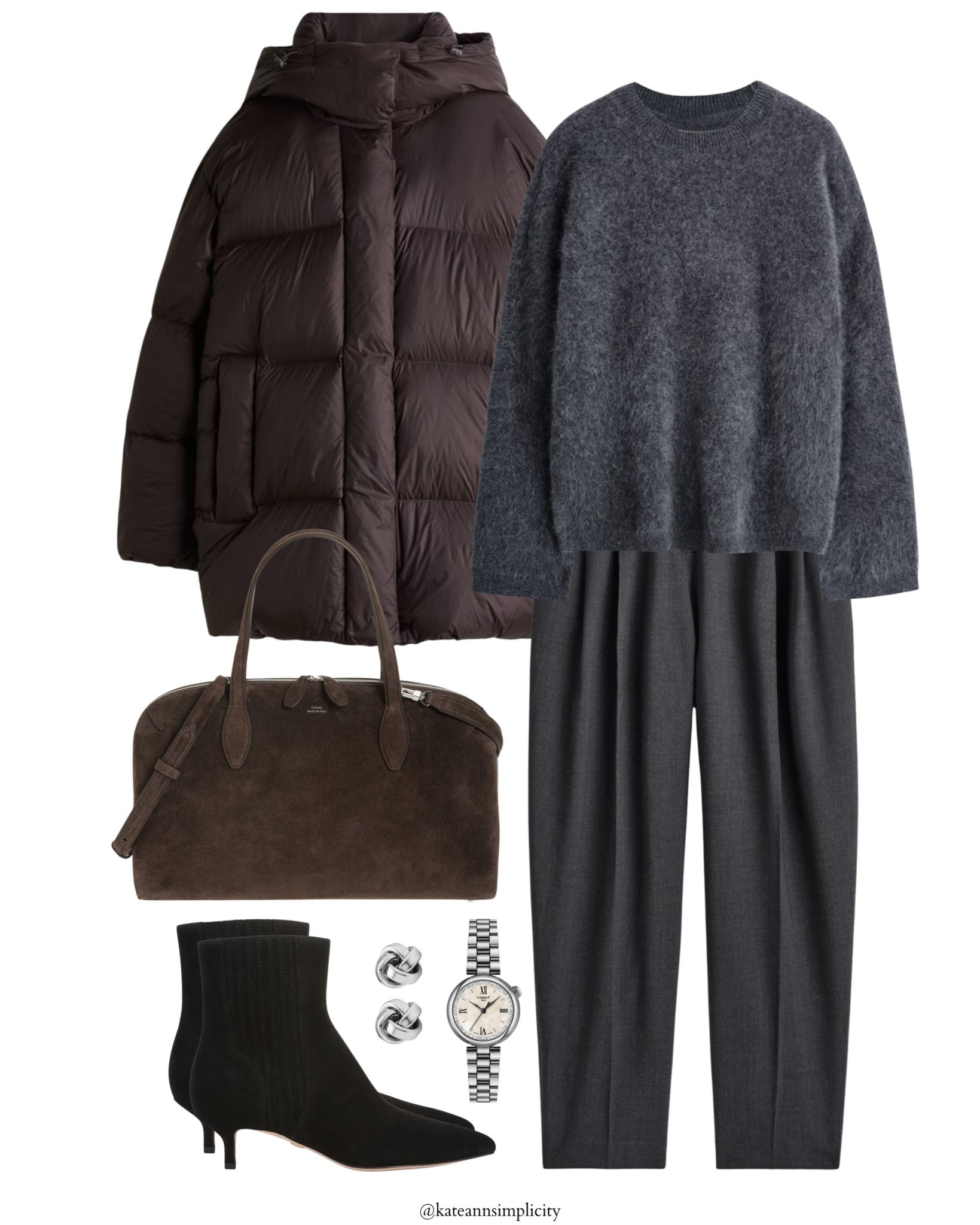 Winter outfit 
Down puffer jacket, suede Toteme bag


#LTKSeasonal #LTKPlusSize #LTKCyberWeek