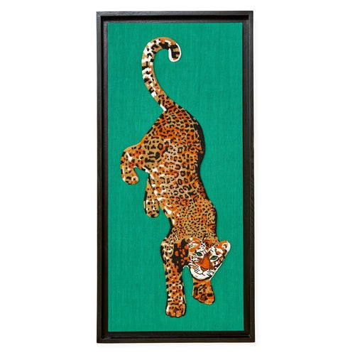 Leopard Beaded Wall Art | Jonathan Adler
