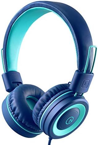 Kids Headphones - noot products K11 Foldable Stereo Tangle-Free 3.5mm Jack Wired Cord On-Ear Headset | Amazon (US)