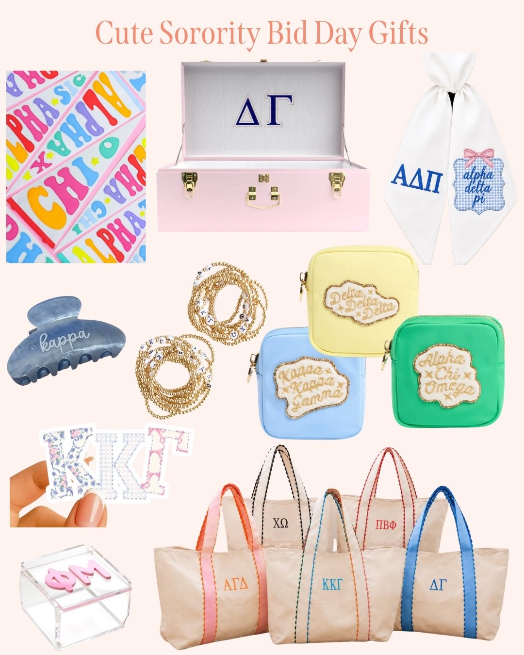 Sorority bid day gift ideas! More on DoSayGive.com

#LTKSeasonal #LTKSaleAlert #LTKTravel