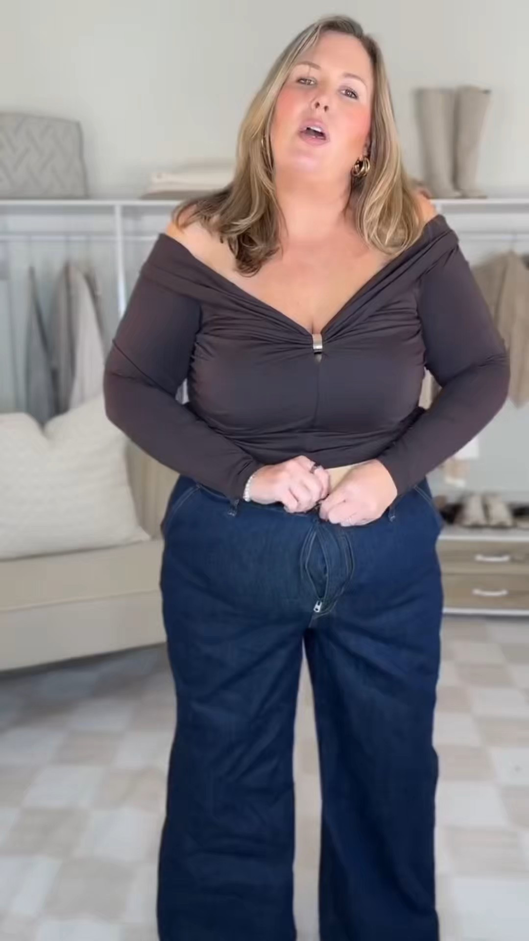 Loving these jeans from Abercrombie! 25% off sitewide when you shop in the LTK app! Wearing the 35 regular!

Plus size fashion, everyday outfit ideas, spring sale, ltk sale, Abercrombie finds, belly friendly jeans 

#LTKPlusSize #LTKSaleAlert #LTKSpringSale
