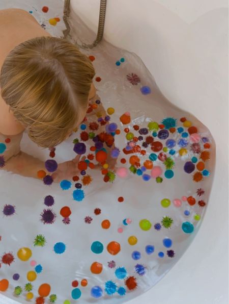Sensory Tub Time 🧡💚 

Buy two bags for each kid! Let them play with them in the tub or shower, dry them out & reuse over & over! 

I wash mine with soap & hot hot water once a week to keep germs out!

Sensory play, sensory time, bath time, bath toys, bath time, play, kids toys, decor, home decor, kids 

#LTKunder50 #LTKbaby #LTKkids
