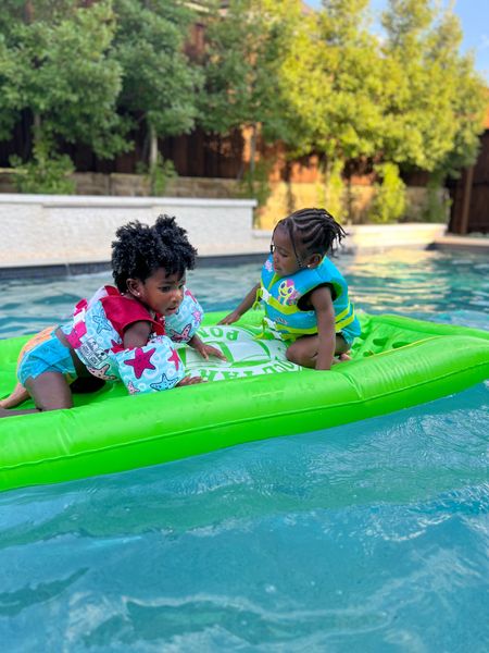 Enjoying the last of our pool days! Safety first and the girls reach for these safety vest from Target! 

#LTKfindsunder50 #LTKSeasonal #LTKkids