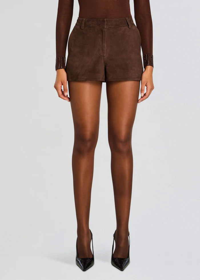 Naya Suede Leather Short | Retrofete