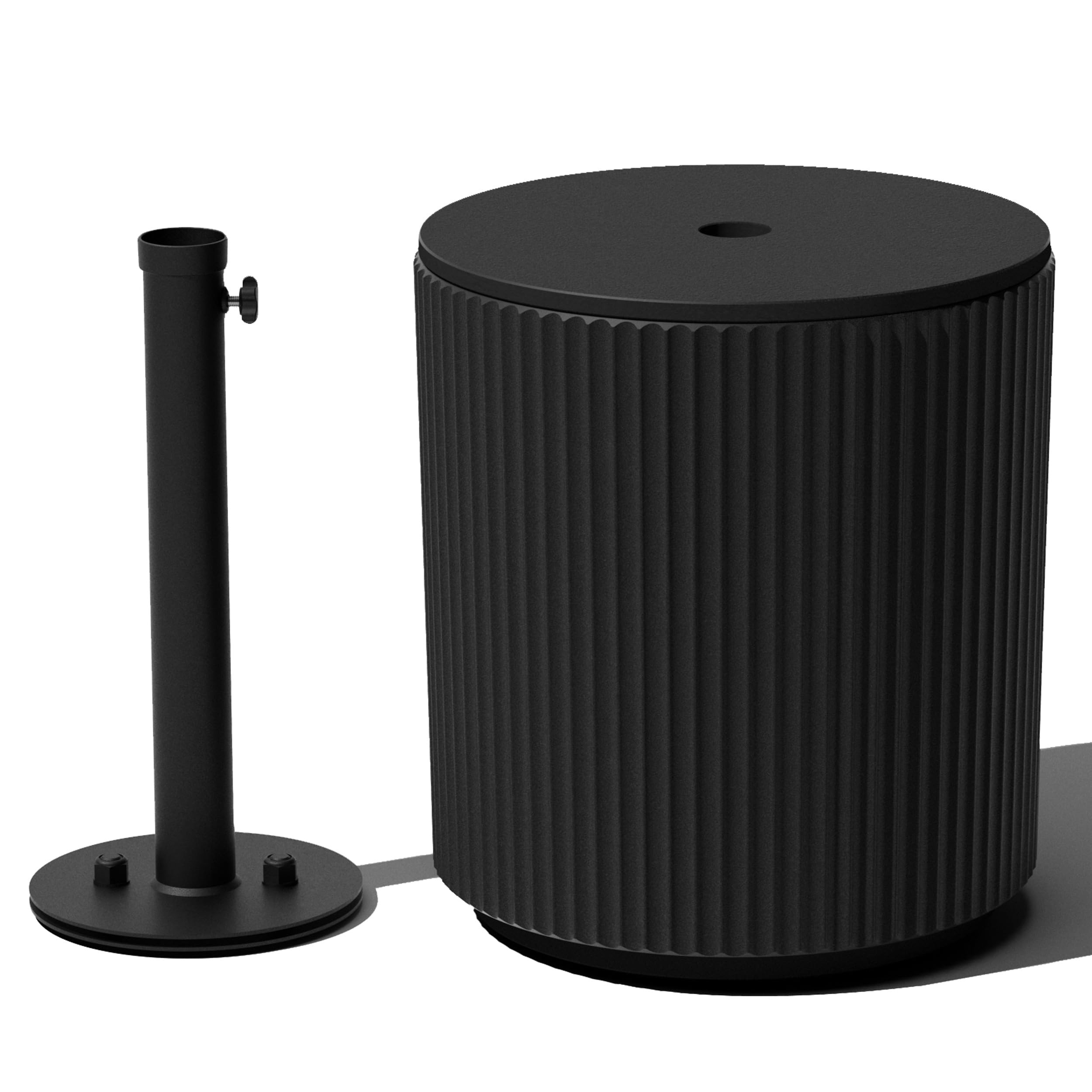 Veradek Umbrella Side Table - Outdoor Patio Table with Umbrella Hole for Porch/Patio | Durable Pl... | Amazon (US)