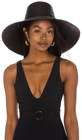Janine Hat in Black | Revolve Clothing (Global)
