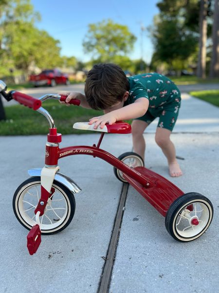 Kyte baby short sleeve pajamas in koi & Bobo’s new favorite outdoor activity Radio Flyer, Classic 10 inch Tricycle, Rubber Tires and Steel Frame so classic and so much fun!! 

#ootd #bobo #polacek #radioflyer #tricycle #toddler

#LTKstyletip #LTKkids #LTKfamily