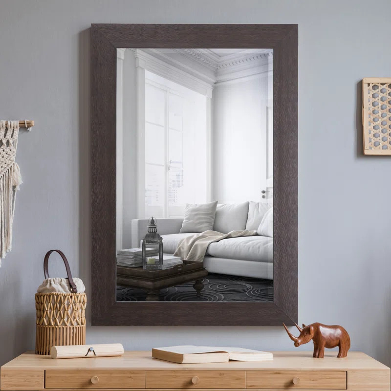 36" H x 24" W Vickrey Rectangle Traditional Wall Mirror | Wayfair Professional