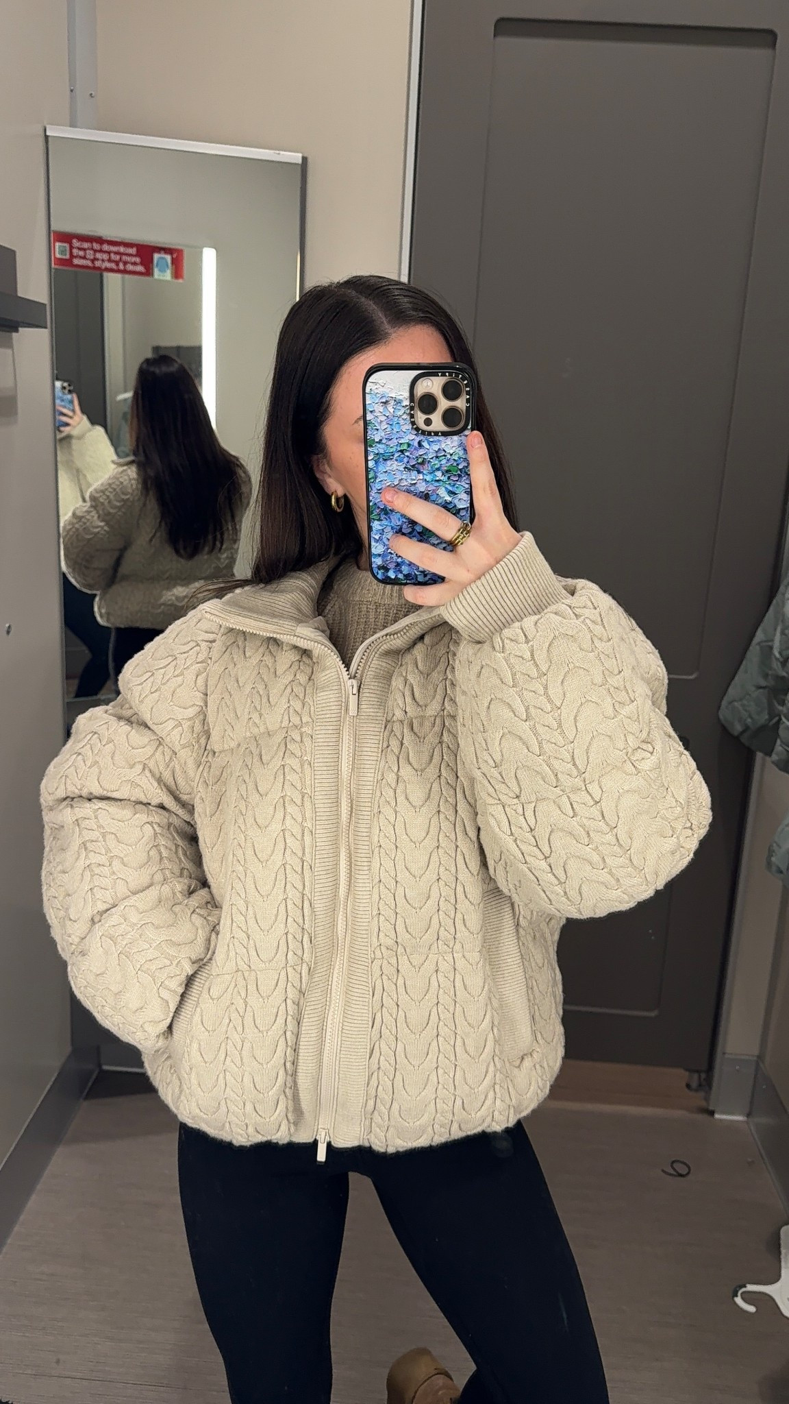 Target new arrivals 🤍 size M in this cable knit puffer jacket 🍂 

#LTKHoliday #LTKSeasonal #LTKGiftGuide