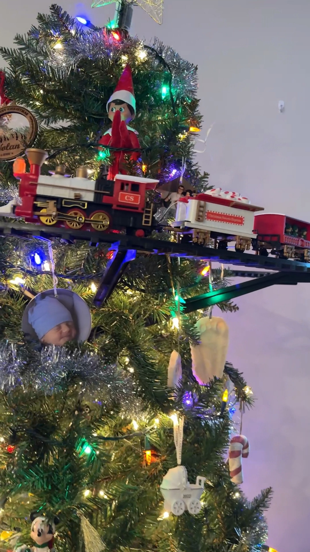 Christmas tree train 🚂 

#LTKHoliday #LTKKids #LTKSeasonal