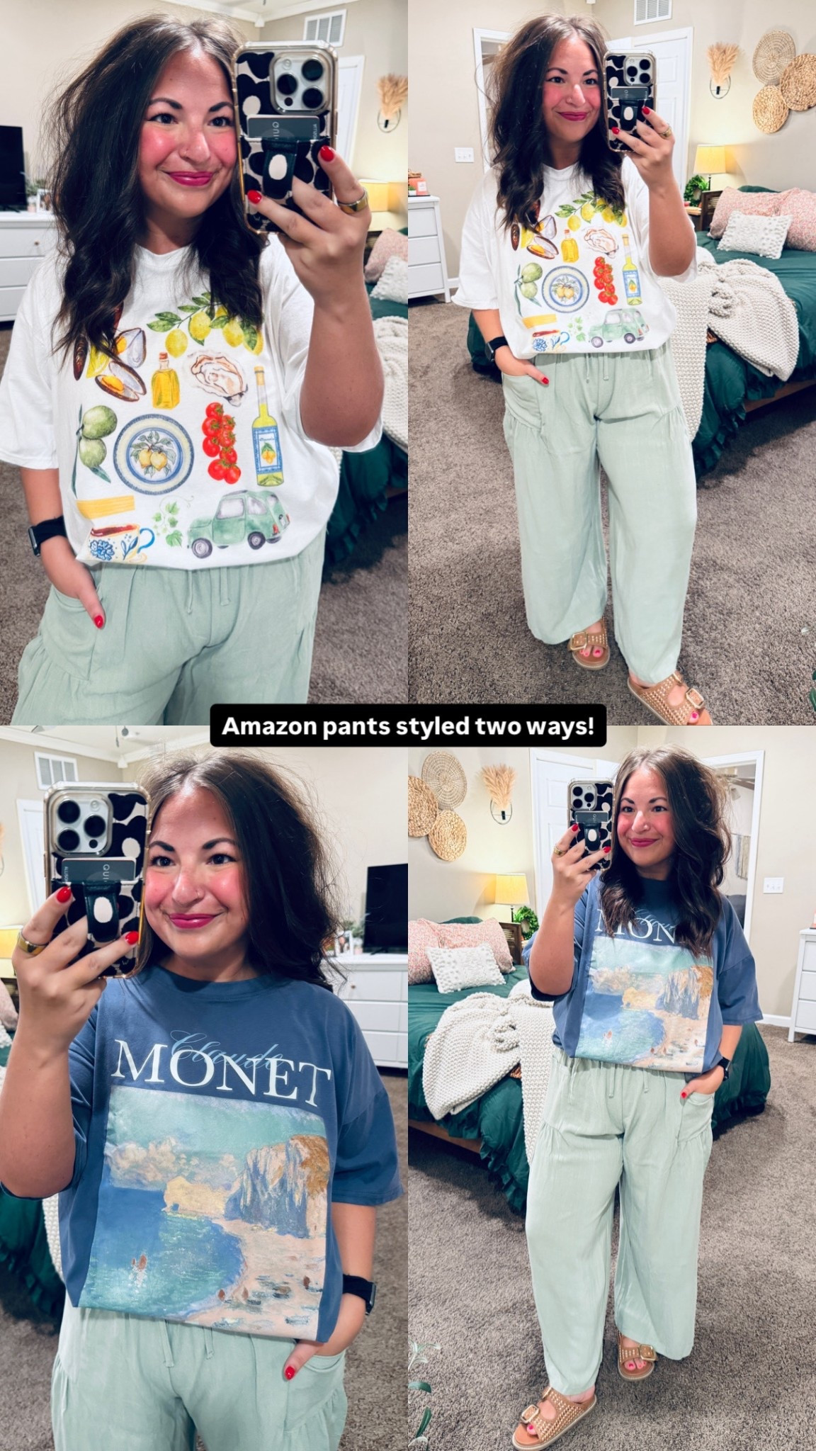 Amazon pants styled two ways!