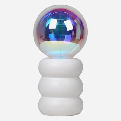 Iridescent Bulb Novelty Uplight Lamp, 15" | At Home