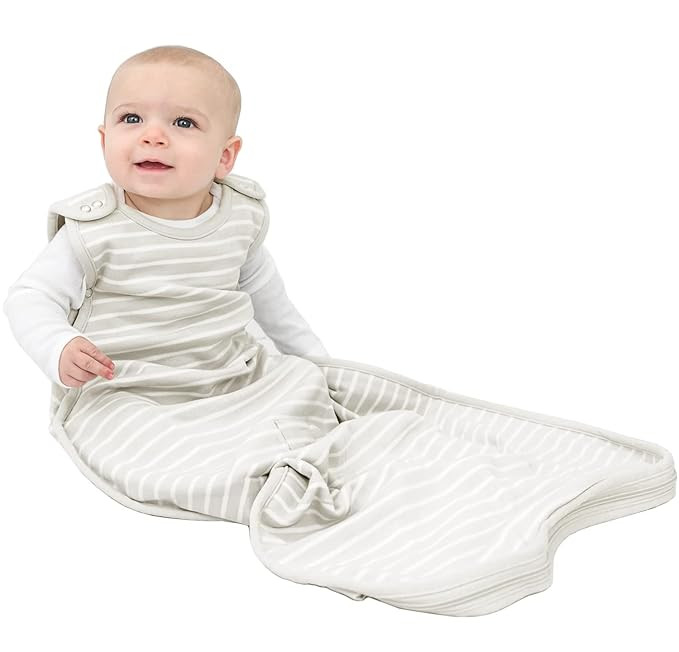 Woolino Merino Wool & Organic Cotton Baby Sleep Sack 2-24 Months – Ultimate 4-Season Baby Sleep... | Amazon (US)