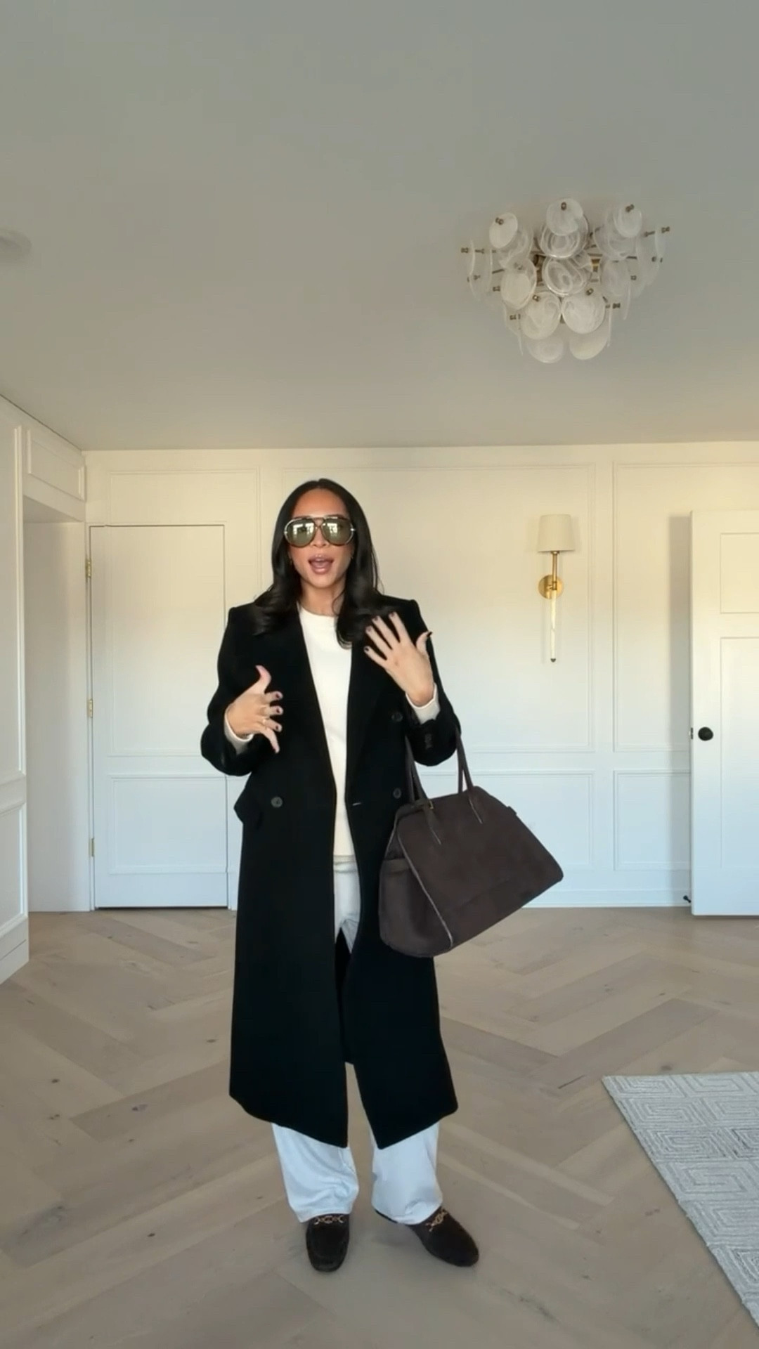 Winter outfit 🤍 Wearing size M grey lounge pants, M cream sweater and size M wool cashmere coat 

Winter fashion 
Loungewear 
Comfy outfit 
Casual outfit 
Errands outfit 
Work from home outfit

#LTKBump #LTKFindsUnder100 #LTKSeasonal