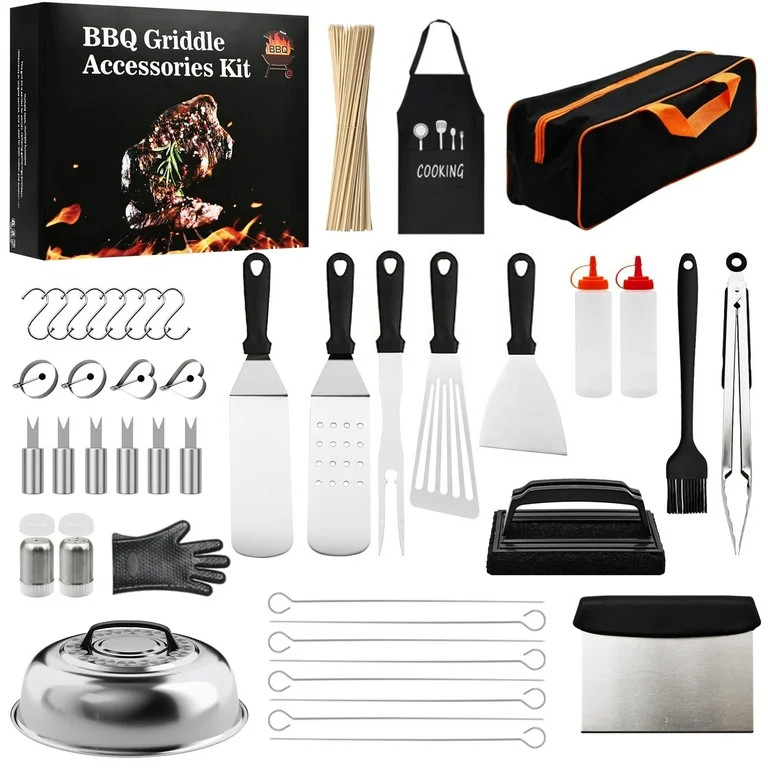 Blackstone Griddle Accessories Kit, Flat Top Grill Accessories Set for Blackstone and Camp Chef w... | Walmart (US)
