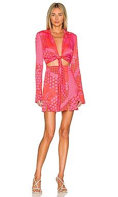 Free People X REVOLVE Miki Dress in Rose Combo from Revolve.com | Revolve Clothing (Global)