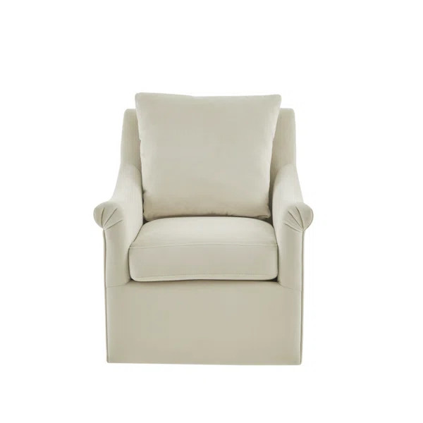Atlanta Velvet Swivel Armchair | Wayfair Professional