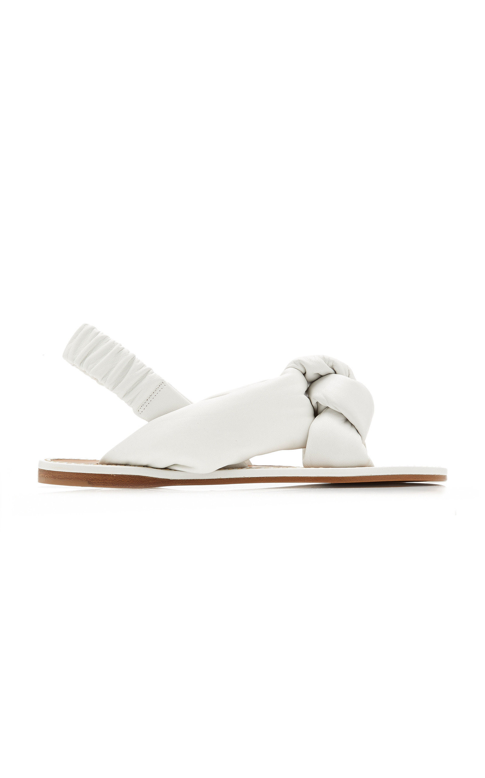 Puffy Leather Sandals | Moda Operandi (Global)