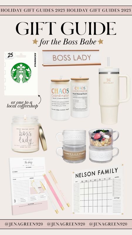 Boss Babe Gift Guide | Gift Guide for Her | Gift Guide for the Boss Babe 

#LTKGiftGuide #LTKfindsunder50 #LTKfindsunder100