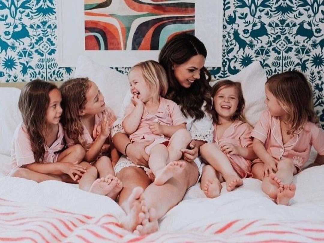 Flower Girl Pajamas set monogrammed | Flower Girl gift | Flower Girl PJ | junior bridesmaid pajam... | Etsy (US)