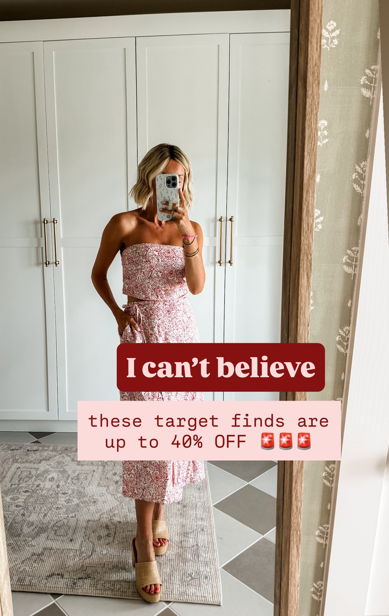 Target is currently running a sale this week! Dresses, skirts, bags, and sandals are all included! The discount varies but dresses and skirts are 40% off! 👏🏼

Loverly Grey, Target sale, matching set, summer dresses, skirts, sandals, summer purse 

 

#LTKSeasonal #LTKSaleAlert