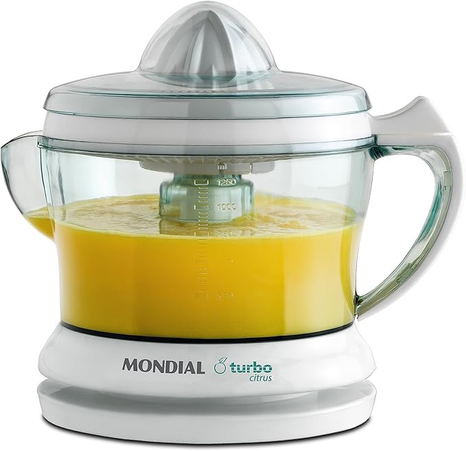 MONDIAL Espremedor Turbo Citrus, Branco, 25W, 110V - E-01 | Amazon (BR)