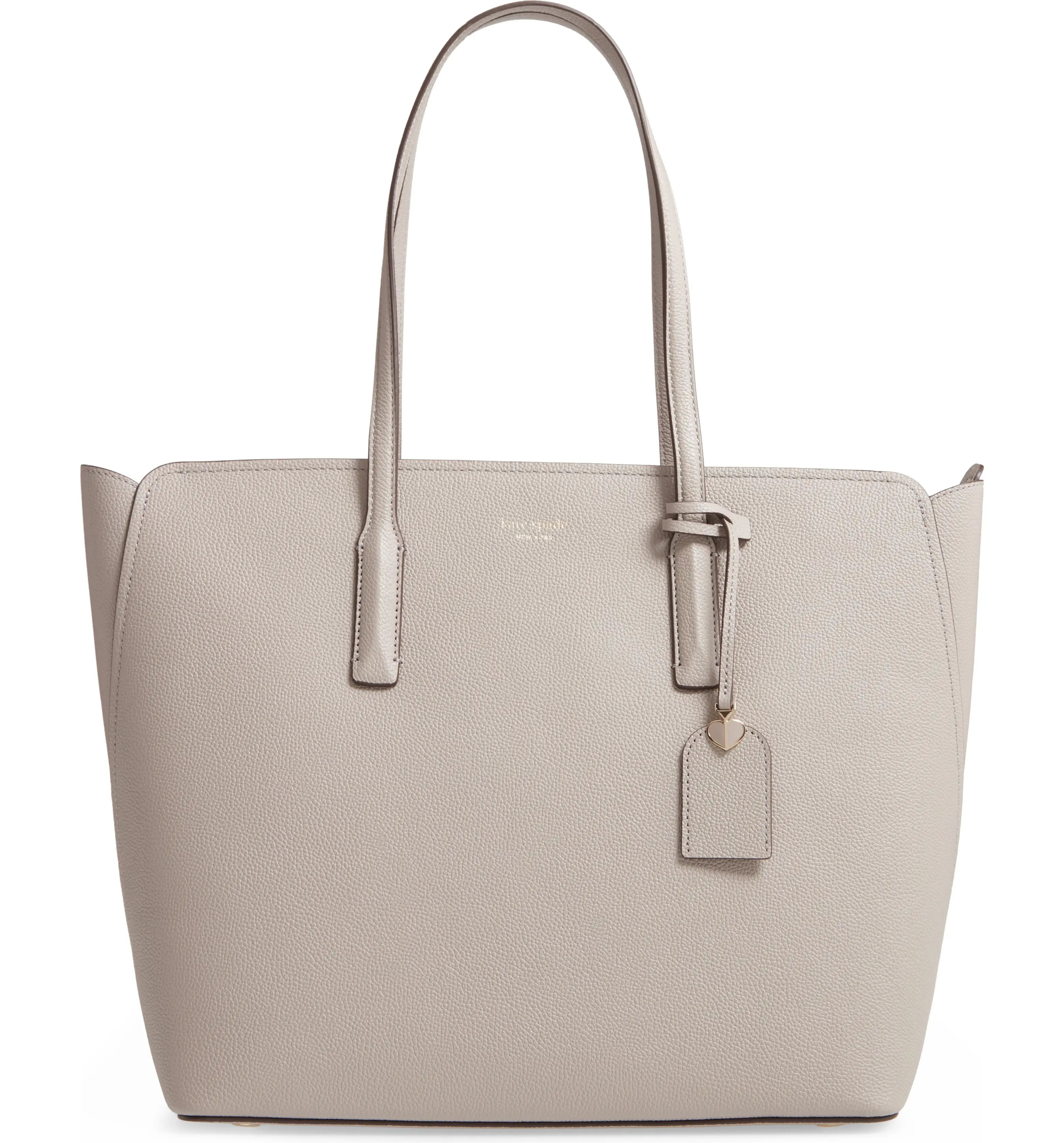 large margaux leather tote | Nordstrom