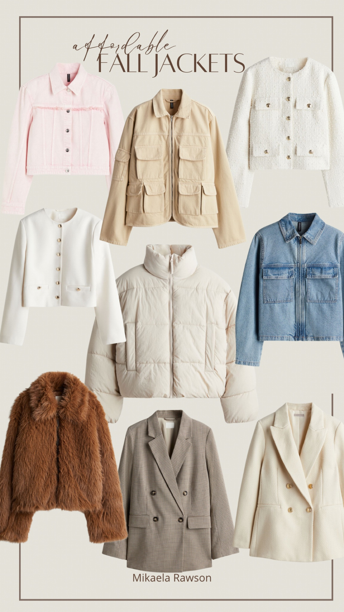 Affordable fall jackets from H&M 🤎

#LTKStyleTip #LTKFindsUnder50 #LTKSeasonal