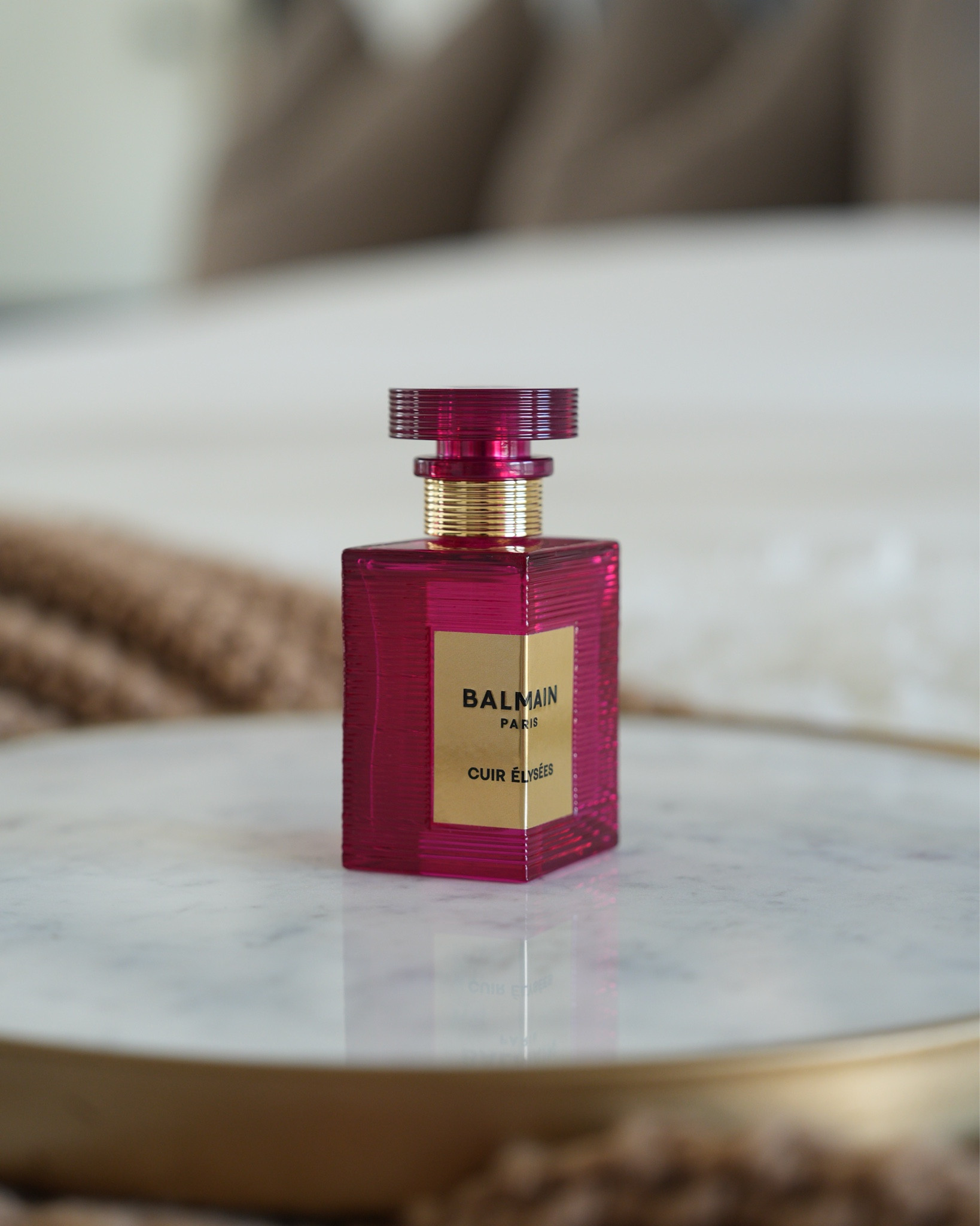 Balmain Cuir Elysees is such a sweet surprise! It’s a Fruity Leather and I’ve never heard of such a thing! So good! Notes: Leather, Raspberry, Sandalwood, Petalia, Jasmine, Baie rose.

#LTKBeauty #LTKGiftGuide