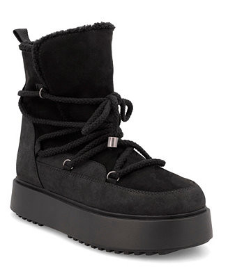 MIA Women's Disa Cold Weather Platform Booties - Macy's | Macy's