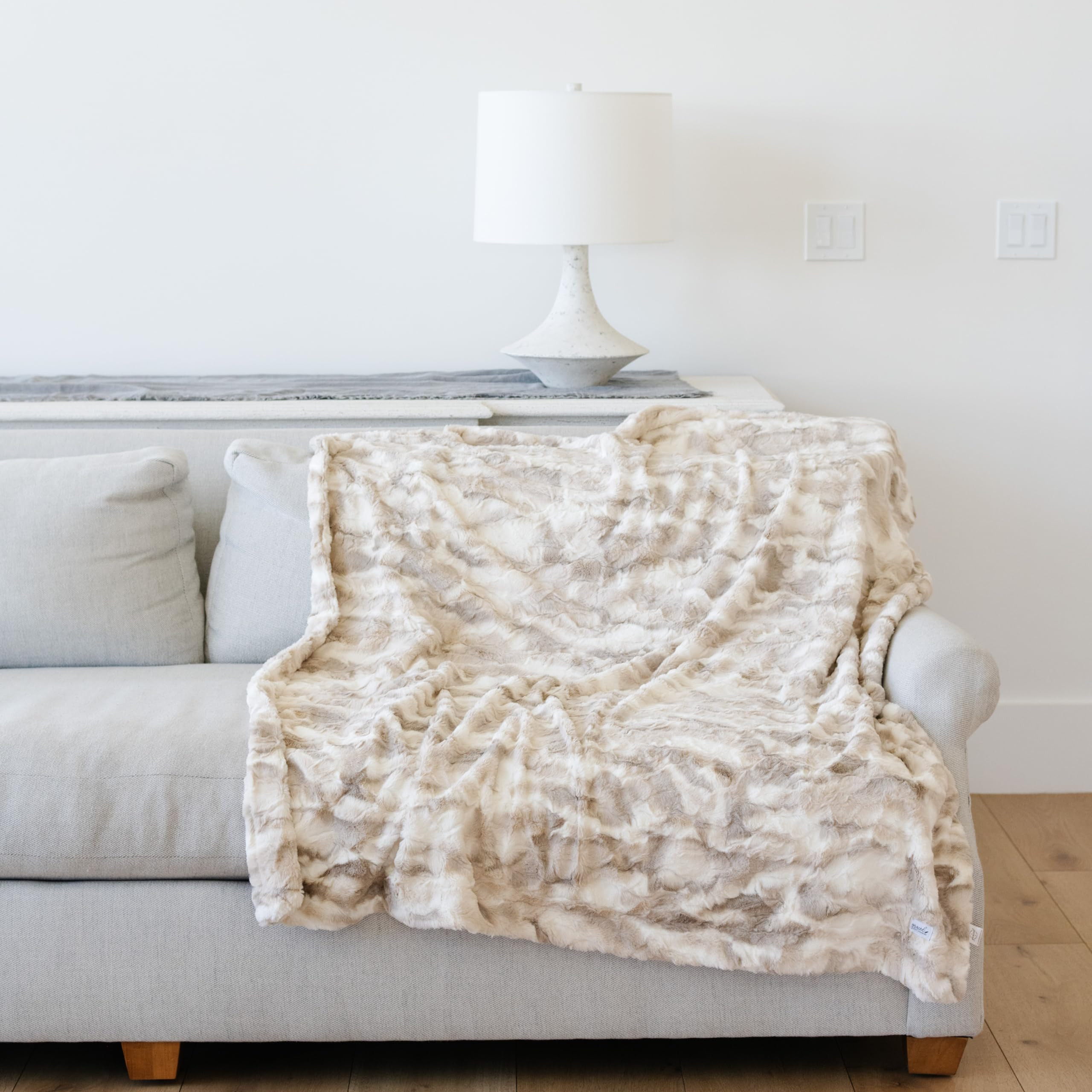 GRACED SOFT LUXURIES Throw Blanket | Soft, Warm, Thick, Faux Fur Home Decor for Couch, Sofa, Bed,... | Amazon (US)