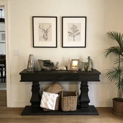 American Country Solid Wood Console Table | Wayfair North America