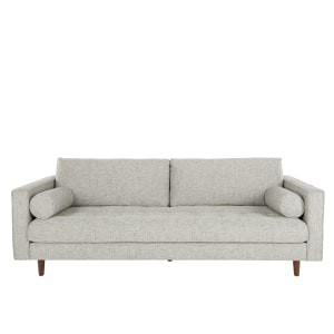 Scott 3 Seater Sofa, Basketweave Grey | made.com | MADE.COM (UK)