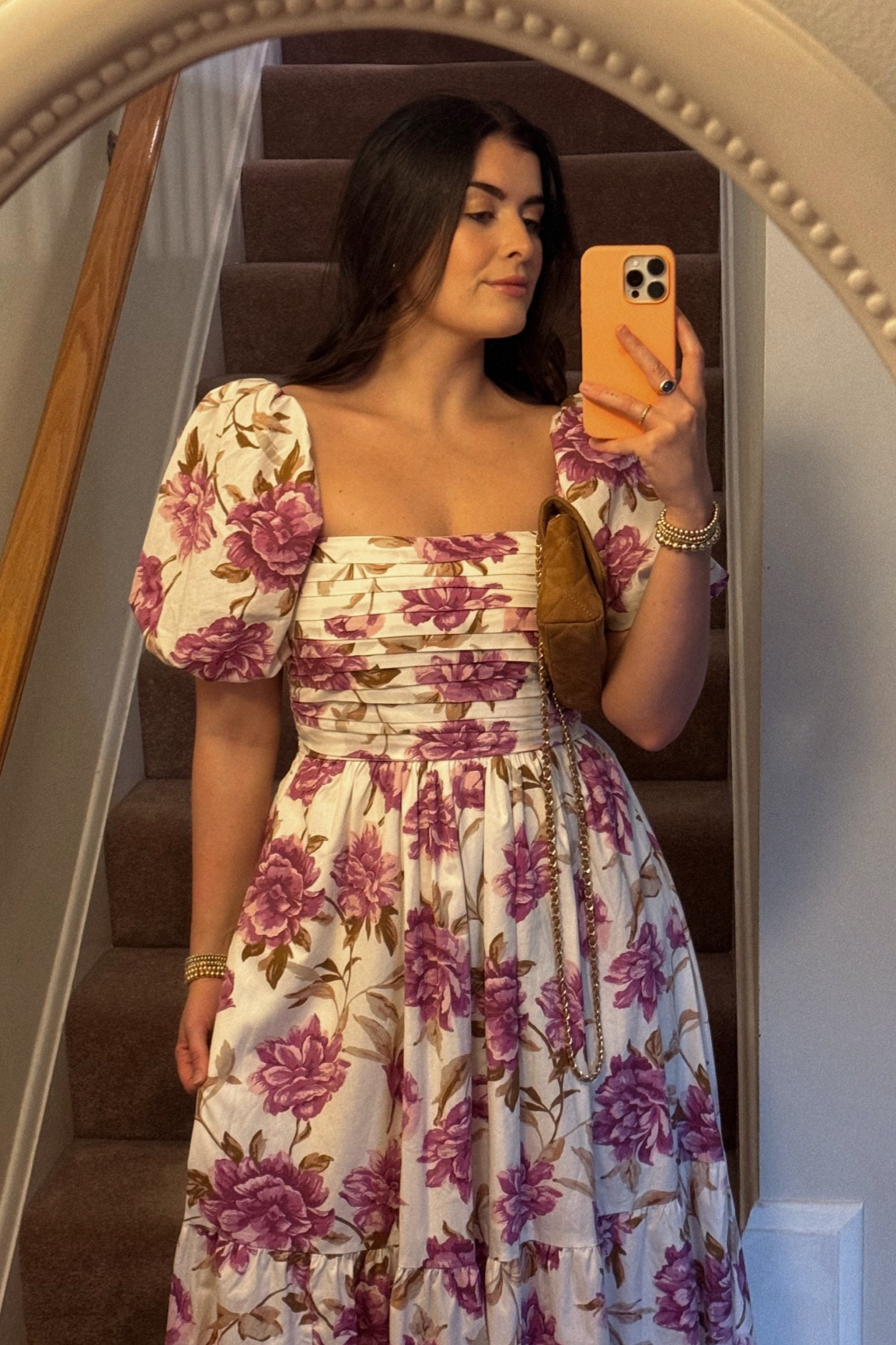 Baby shower dress! This print is last year’s, but linking the dress. I’m buying more colors!!! Wearing size small. 