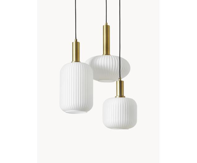 Cluster-Pendelleuchte Candela aus Opalglas | Westwing EU