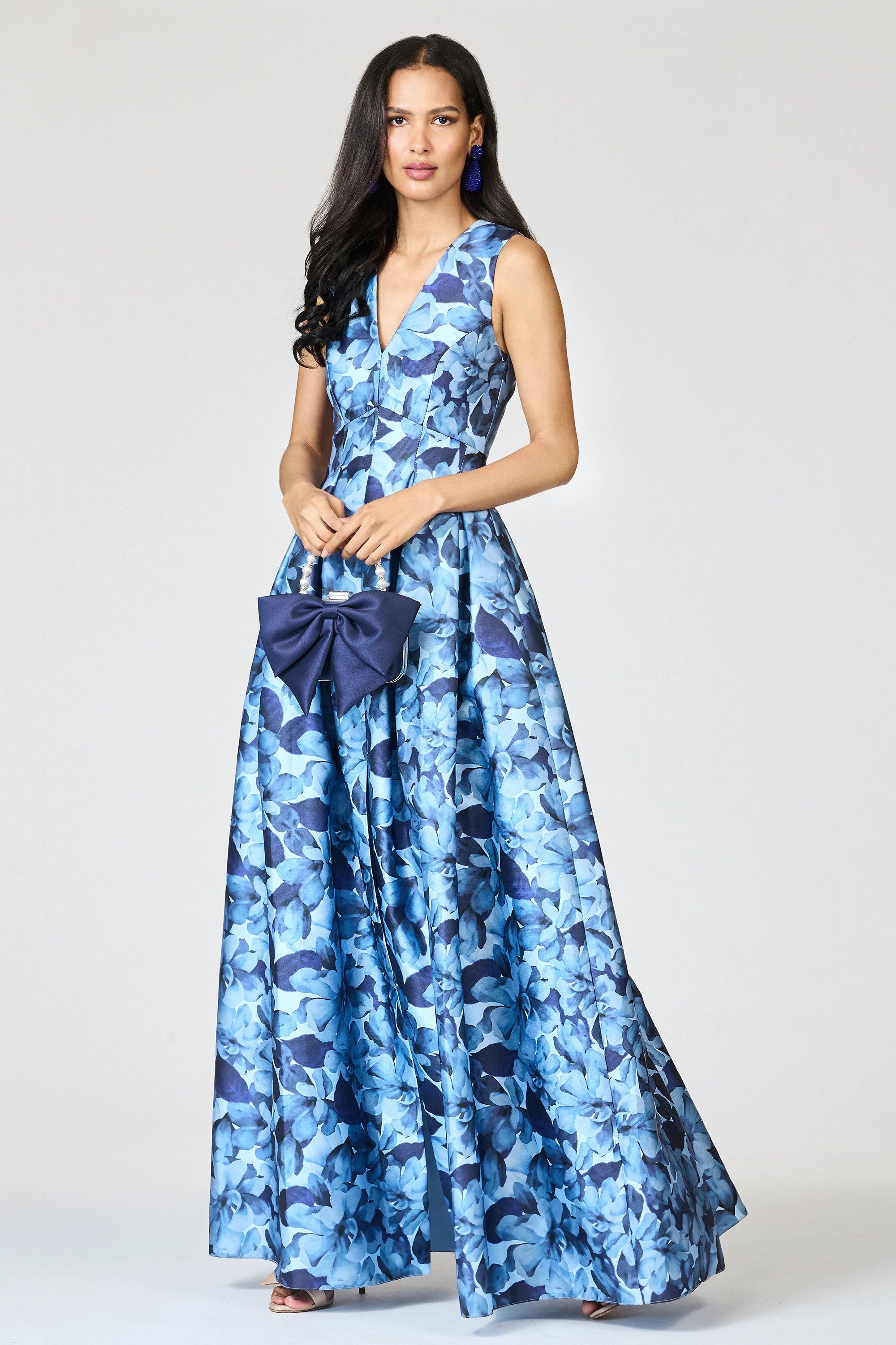 BROOKE GOWN - FROSTED MAGNOLIAS | Sachin and Babi