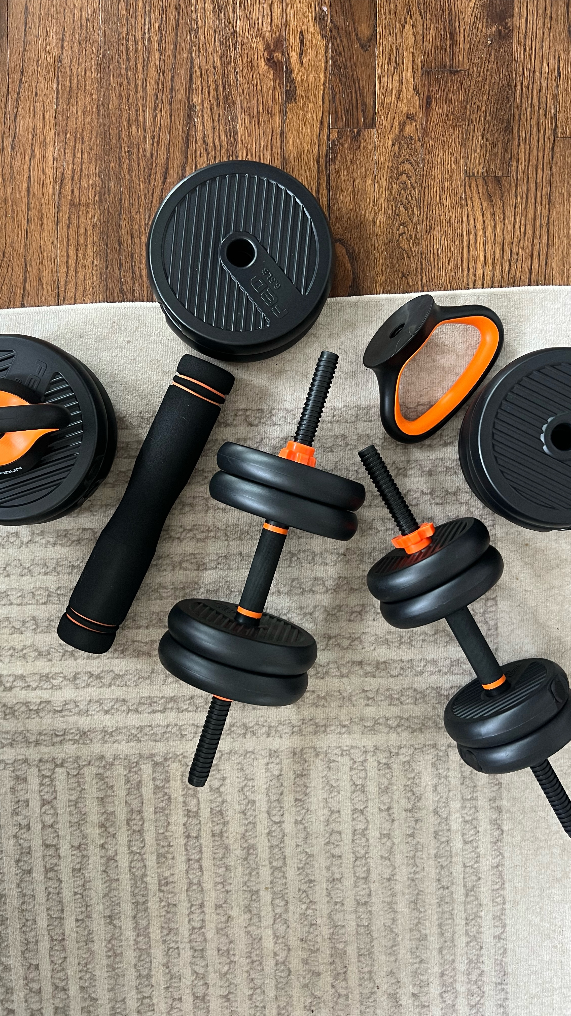I’m loving this dumbbell/barbell/kettle ball set! Up to 70lbs.

#LTKActive #LTKMens #LTKHome