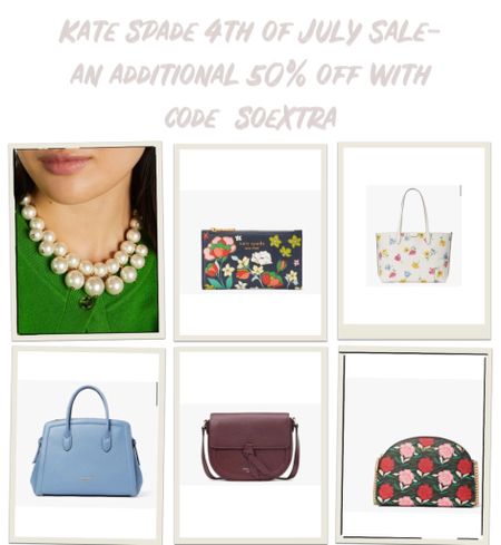 Kate Spade has so many good items on sale for the 4th of July! 

#LTKitbag #LTKsalealert #LTKSeasonal