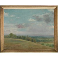 Summer Landscape - Vintage Oil Painting Print Of A Summer British Landscape, Landscape Print, Antique Artwork | Etsy (US)
