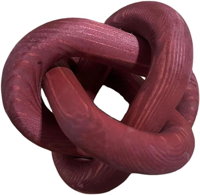 Wood Knot Decor -Coffee Table Decor Shelf Decor Table Books Hand Carved Home Decoration Boho Coun... | Amazon (US)