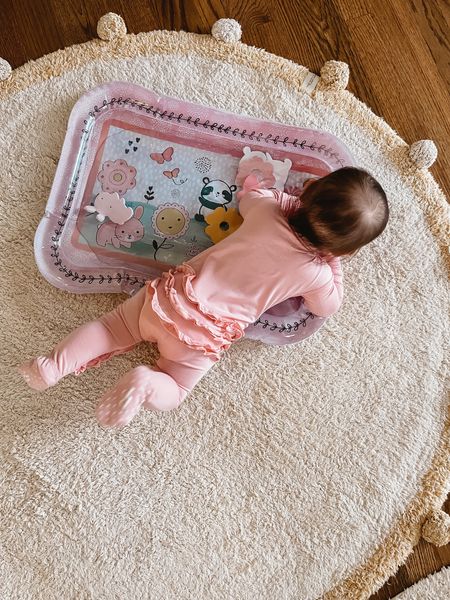 Play room rug. Nursery rug. Kids rug. Baby water mat. Ruffle footie baby girl  

#LTKFind #LTKhome #LTKbaby