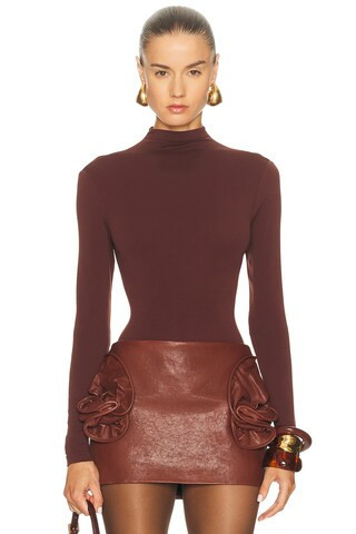 Wolford Shaping Bodysuit in Brown | FWRD 